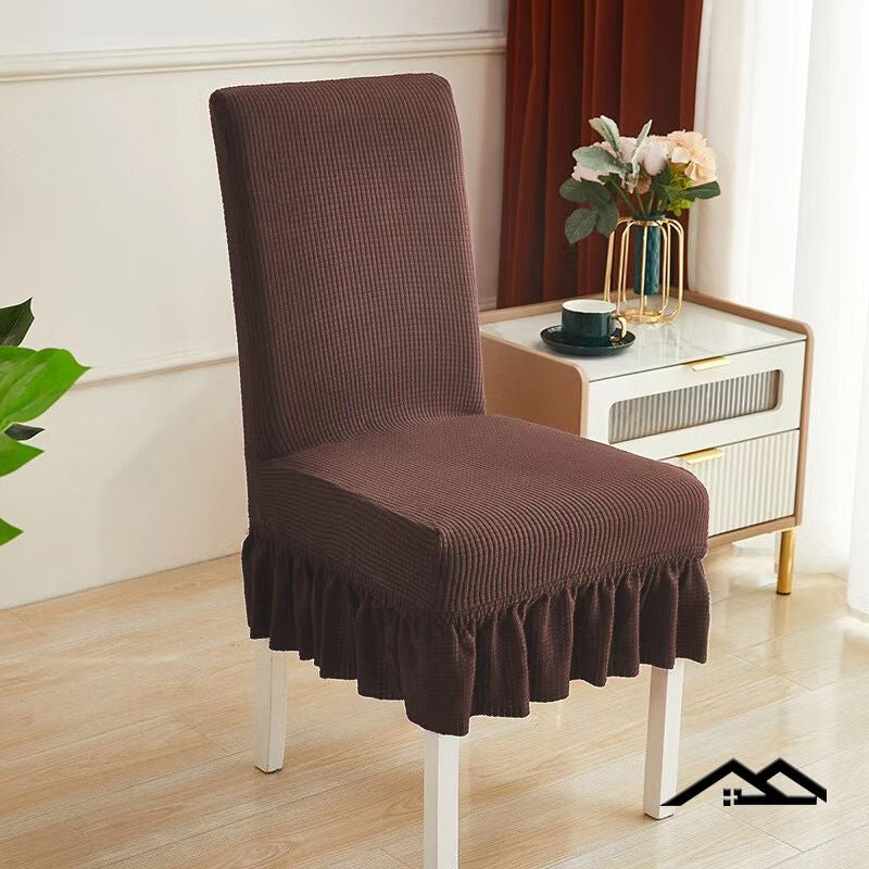 Thick Skirt Chair Cover