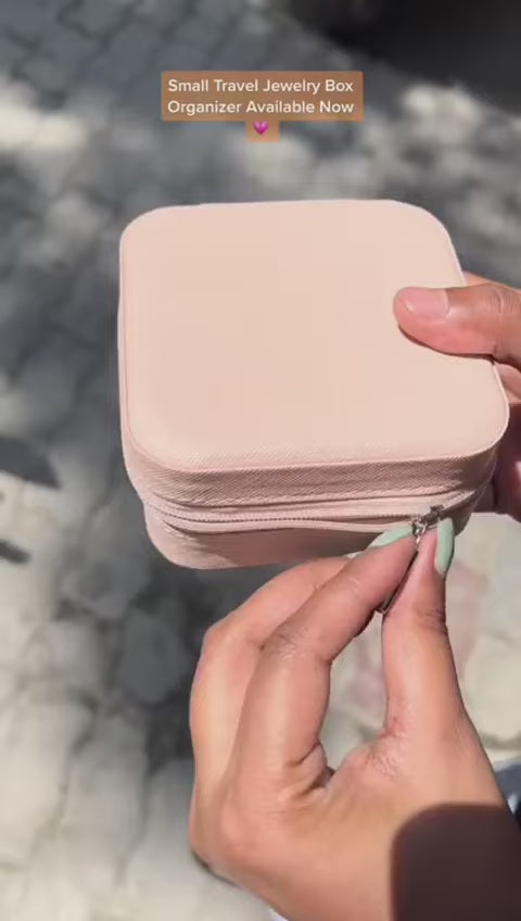 Leather Small Jewelry Box