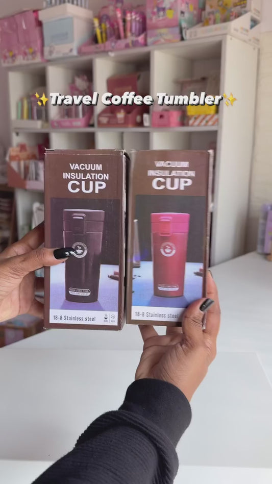 Stainless Steel Tumbler Vacuum Flask Bottle Thermo Tea Stainless Steel Coffee Mug  (380 ml).