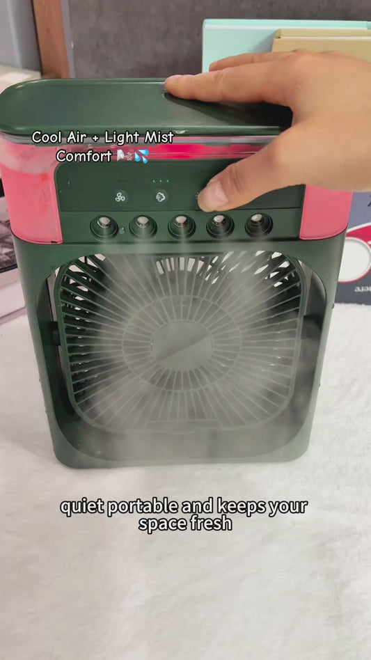 Portable Humidifier Air Cooler Mist Fan Mini Cooler for Home